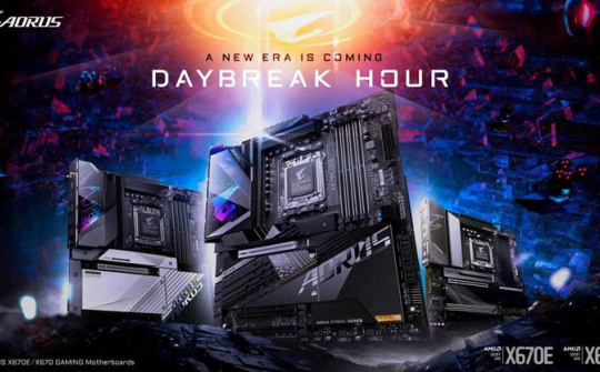 GIGABYTE trình làng bo mạch chủ AMD X670 với những cải tiến đối với trải nghiệm người dùng