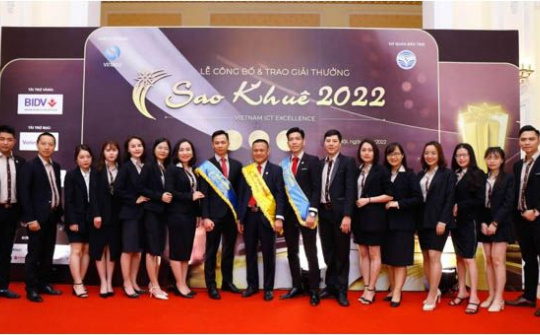 Giải pháp chuyển đổi số MISA được vinh danh 1 trong 10 sản phẩm tinh hoa nhất Sao Khuê 2022