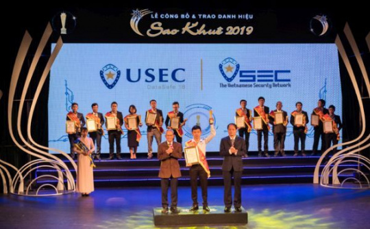 USB siêu bảo mật USEC DataSafe 18 được vinh danh tại Sao Khuê 2019
