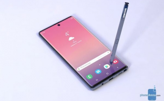 Galaxy Note 10 quay lại với thiết kế màn hình cong