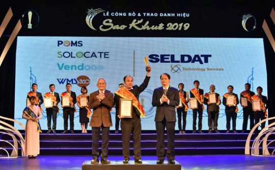 Seldat Technology Services được vinh danh tại Sao Khuê 2019