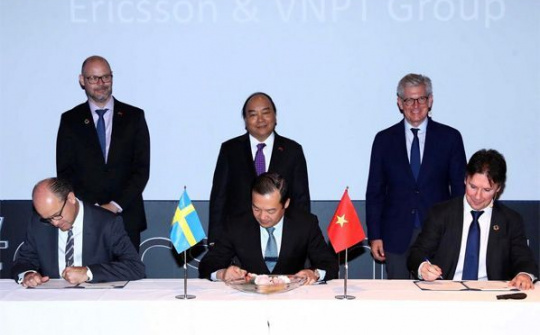 VNPT hợp tác với Ericsson đẩy mạnh phát triển công nghệ IoT