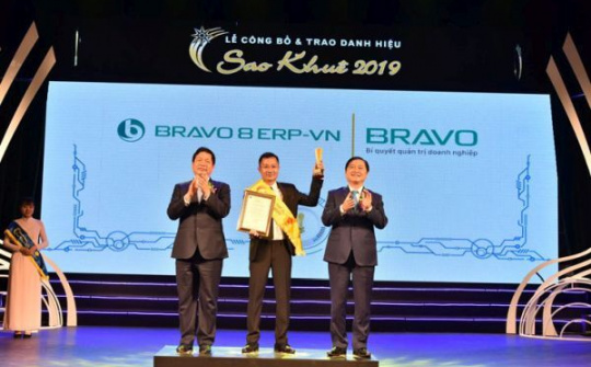 BRAVO 8 (ERP-VN) xuất sắc đạt Top 10 Sao Khuê năm 2019