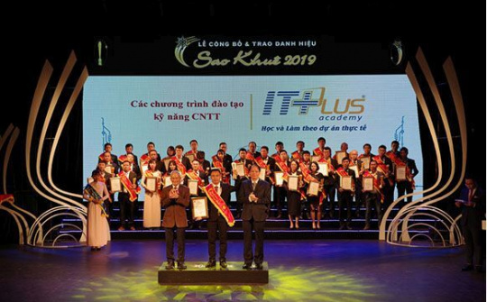 Sao Khuê 2019: ITPlus Academy tiếp tục khẳng định sự phát triển không ngừng