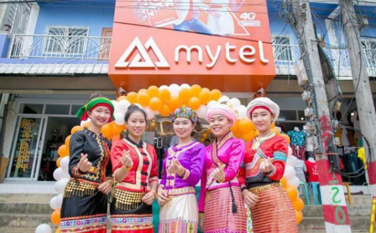 Mytel trở thành nhà mạng lớn thứ 3 tại Myanmar