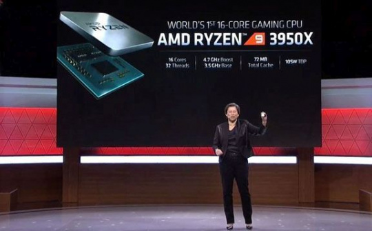 AMD ra mắt CPU chơi game 16 nhân Ryzen 9 3950X, giá 749 USD