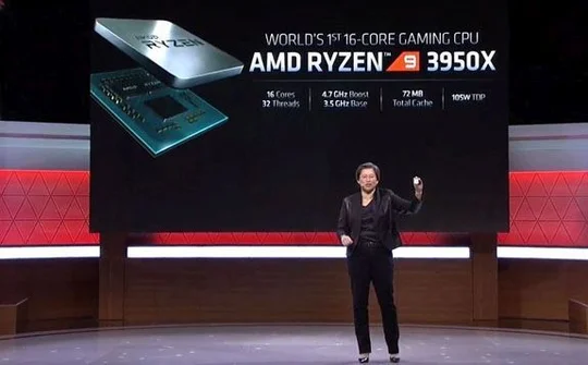 AMD ra mắt CPU chơi game 16 nhân Ryzen 9 3950X, giá 749 USD