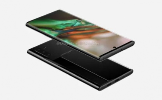Galaxy Note 10 Pro có màn hình siêu đẹp, pin 4.170 mAh