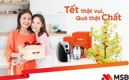 MSB trao thưởng chương trình ưu đãi Xuân 2019 cho khách hàng