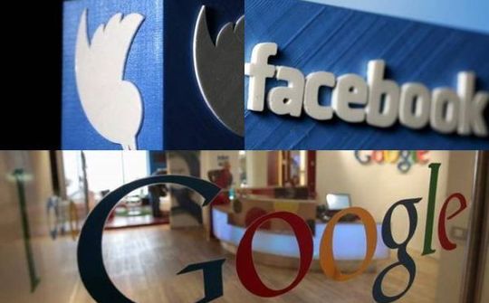 Giá trị thị trường của Amazon, Alphabet và Facebook giảm mạnh