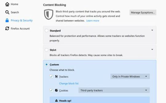 Firefox sẽ được tập trung tăng cường tính năng bảo mật cho người dùng