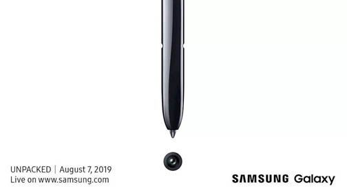 Galaxy Note 10 chính thức ra mắt ngày 7/8
