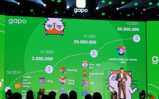 Mạng xã hội Gapo đã được ra mắt trước công chúng