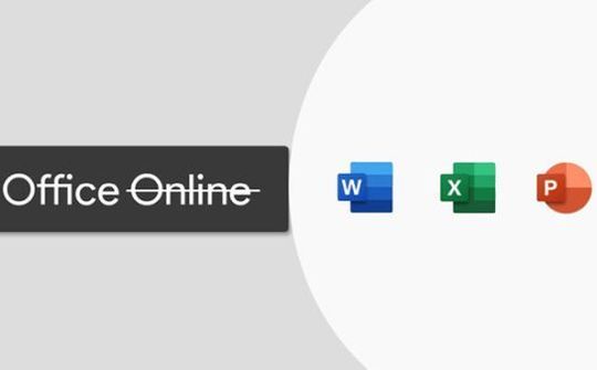 Microsoft thay đổi thương hiệu Office Online