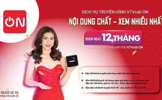 Dịch vụ truyền hình VTVcab On ra mắt với nền tảng mở, phân phối đa kênh