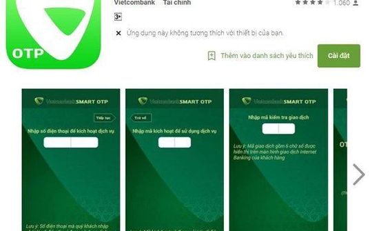 Vietcombank nâng hạn mức giao dịch trên VCB-iB@nking lên 1 tỷ đồng/ngày