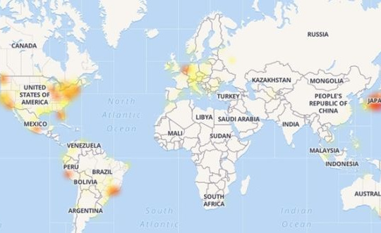 Google maps bất ngờ bị "sập" ở nhiều nơi