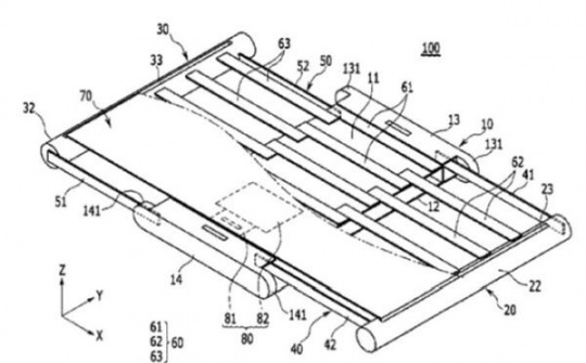 Sony sẽ có smartphone với màn hình "trứng cuộn"