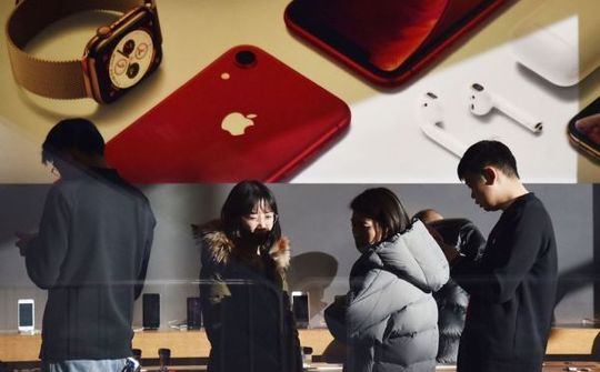 Doanh thu đến từ iPhone đã giảm 13% so với năm trước
