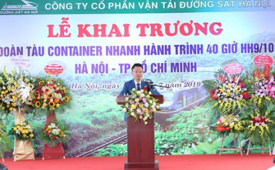 Viettel Post hoàn thiện hệ sinh thái với dịch vụ tàu container Bắc – Nam dưới 40 giờ
