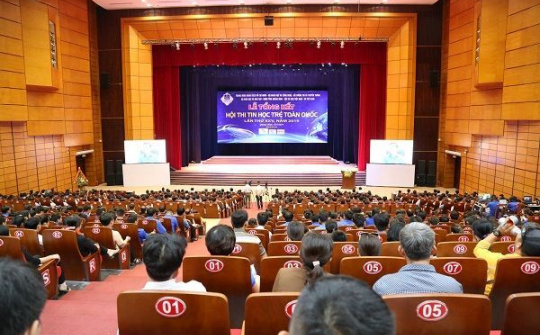 Hội thi Tin học trẻ toàn quốc 2019: Khuyến khích và tôn vinh tuổi trẻ sáng tạo