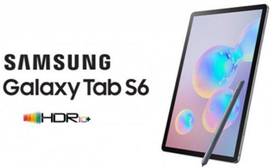Galaxy Tab S6 đi kèm với công nghệ màn hình HDR10+ ấn tượng