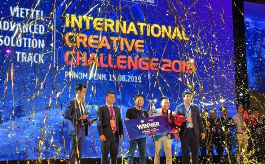 Vinh danh 3 đội chiến thắng Vòng chung kết Viettel Advanced Solution Track 2019