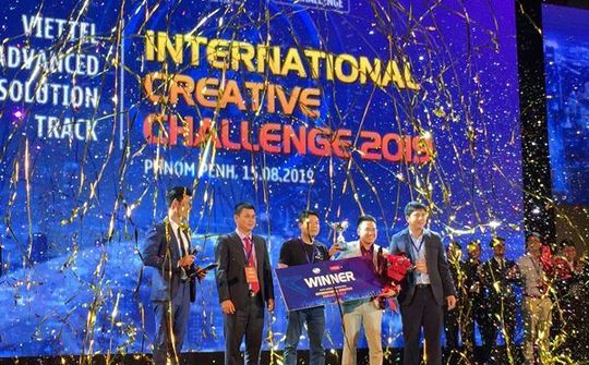 Vinh danh 3 đội chiến thắng Vòng chung kết Viettel Advanced Solution Track 2019