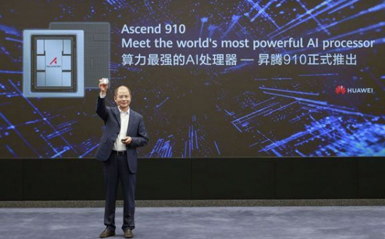 Huawei ra mắt bộ xử lý trí tuệ nhân tạo (AI) mạnh nhất thế giới - Ascend 910