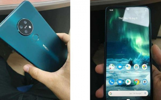 Nokia 7.2 lộ diện với cụm ba ống kính và đèn flash