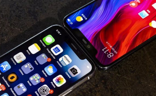 Apple đang bị các hãng smartphone Trung Quốc bám sát