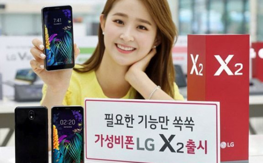 LG ra mắt smartphone X2 (2019) tại thị trường Hàn Quốc