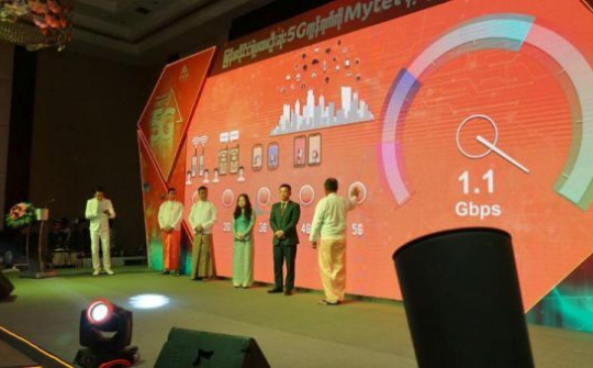 Viettel là nhà mạng đầu tiên ra mắt công nghệ 5G tại Myanmar