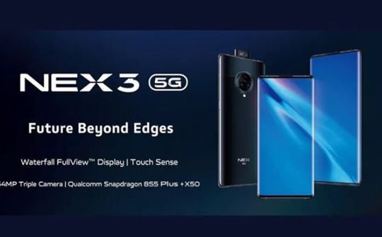 Vivo ra mắt smartphone NEX 3, giá khoảng 707 USD