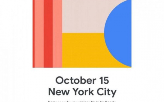 Google sẽ trình làng Pixel 4 và 4 XL vào ngày 15/10