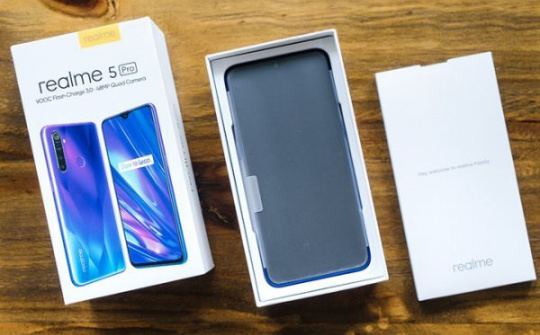 Realme 5 Pro sẽ được bán ra vào ngày 4/10 với giá 6,29 triệu đồng