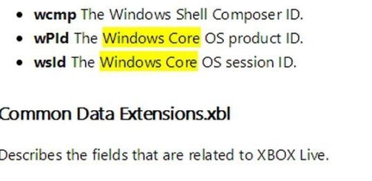 Hệ điều hành mới của Microsoft có tên gọi tên gọi Windows Core