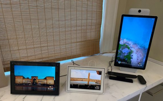 Portal TV có thể kết nối với màn hình riêng để mở rộng không gian hiển thị