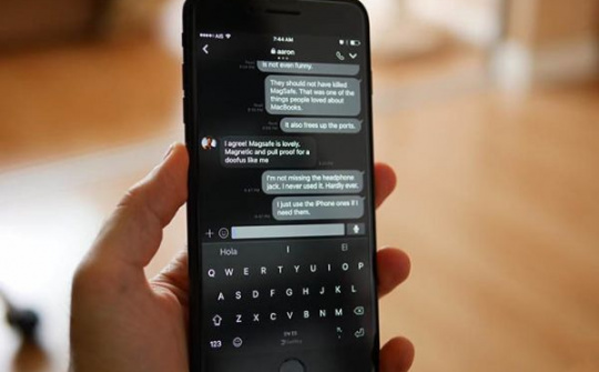 SwiftKey đã được bổ sung Dark Mode để làm việc với iOS 13
