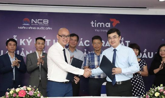 Tima và Ngân hàng Quốc Dân hợp tác ra mắt dịch vụ quản lý tài khoản Người cho vay
