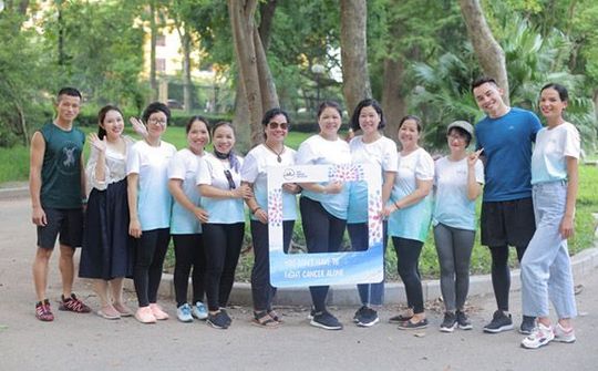 "Ngày hội đi bộ vì bệnh nhân ung thư Việt Nam" sẽ được tổ chức vào ngày 6/10