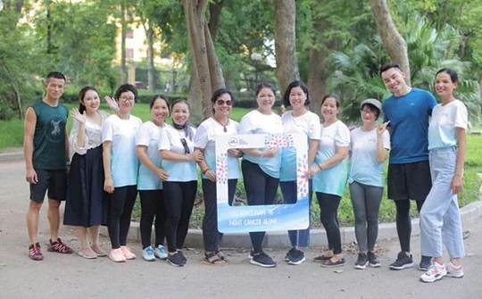 "Ngày hội đi bộ vì bệnh nhân ung thư Việt Nam" sẽ được tổ chức vào ngày 6/10
