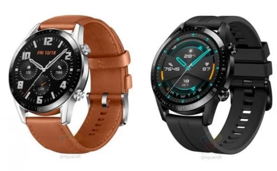 Rò rỉ Huawei Watch GT 2 với viền mỏng