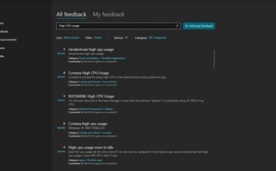 Bản cập nhật mới cho Windows 10 1903 gây ngốn CPU