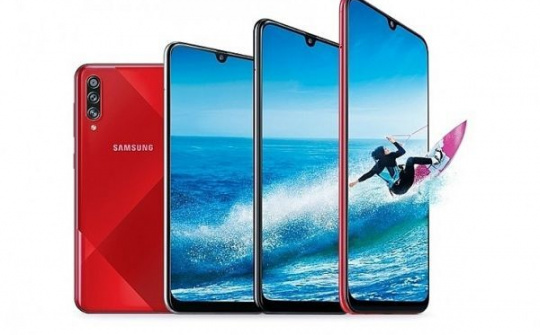 Samsung ra mắt mẫu smartphone Galaxy A70s tại Ấn Độ