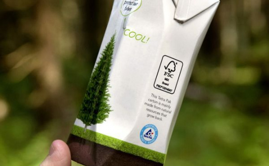 Tetra Pak vượt mốc 500 tỉ hộp giấy đạt chứng nhận bảo vệ rừng FSC