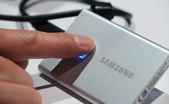 Samsung ra mắt ổ cứng SSD bảo mật dấu vân tay