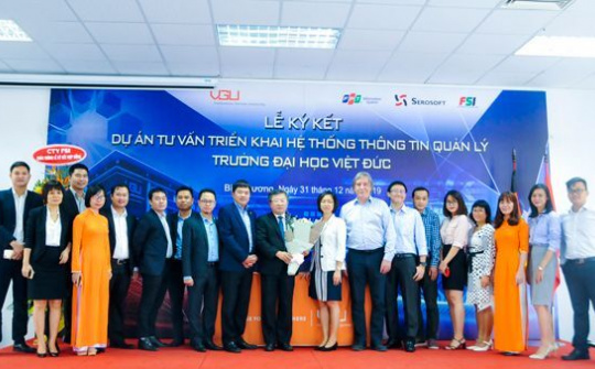 Đại học Việt Đức số hóa hệ thống quản lý với dự án ICMS