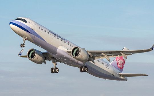 China Airlines trở thành nhà khai thác mới của máy bay A321neo