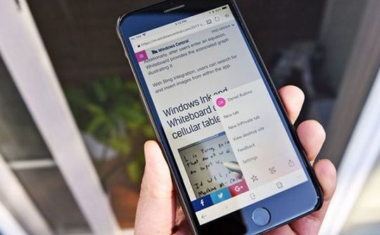 Microsoft Edge trên iOS cập nhật các tính năng điều hướng